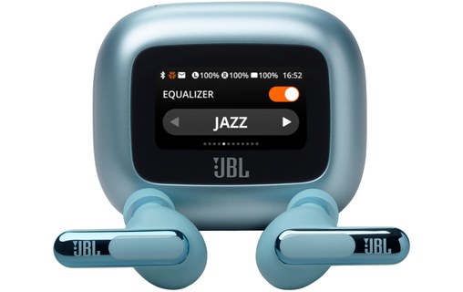 Écouteurs sans fil JBL Live Beam 3, Bleu - Bluetooth