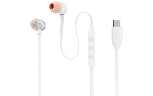 Écouteurs JBL Tune 310C, Blanc