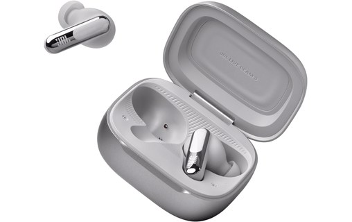 Écouteurs sans fil JBL Live Beam 3, Argent - Bluetooth
