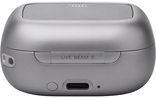 Écouteurs sans fil JBL Live Beam 3, Argent - Bluetooth