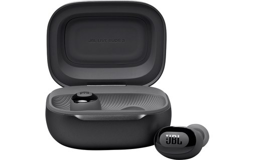Écouteurs sans fil JBL Live Buds 3, Noir - Bluetooth