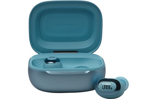 Écouteurs sans fil JBL Live Buds 3, Bleu - Bluetooth