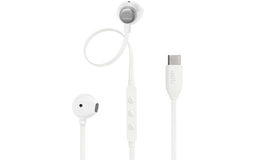 Écouteurs JBL Tune 305C, Blanc