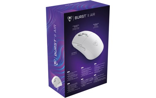 Souris Gaming sans fil Turtle Beach Burst II Air - Blanche