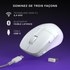 Souris Gaming sans fil Turtle Beach Pure Air - Blanche