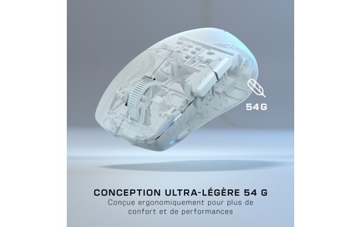 Souris Gaming sans fil Turtle Beach Pure Air - Blanche