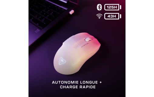 Souris Gaming sans fil Turtle Beach Pure Air - Blanche