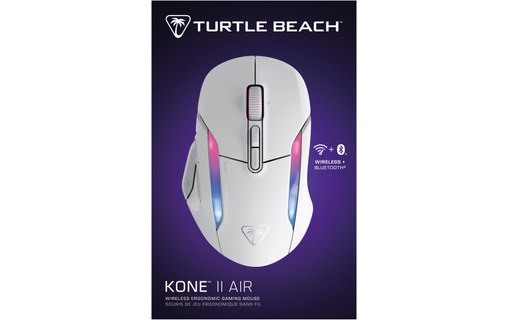 Souris Gaming sans fil Turtle Beach Kone II Air - Blanche