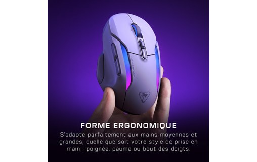 Souris Gaming sans fil Turtle Beach Kone II Air - Blanche