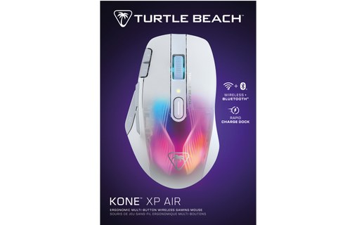 Souris Gaming sans fil Turtle Beach Kone XP Air - Blanche