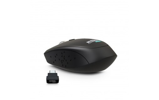 Souris sans fil Urban Factory Cyclee - Noire - Ergonomique