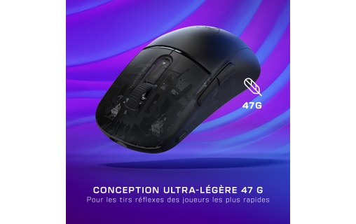Souris Gaming sans fil Turtle Beach Burst II Air - Noire