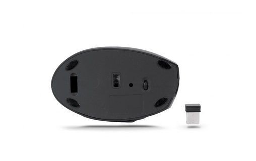 Souris sans fil Urban Factory Ergo Next - Noire - Ergonomique