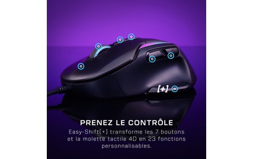 Souris Gaming Turtle Beach Kone II - Noire