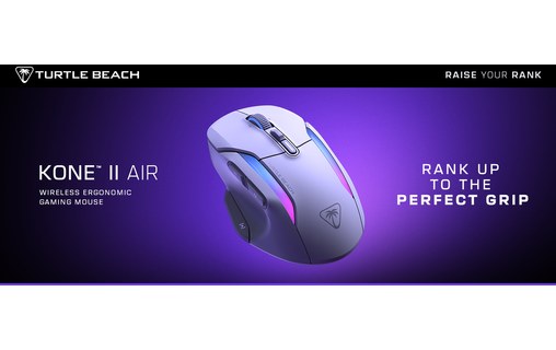 Souris Gaming sans fil Turtle Beach Kone II Air - Blanche