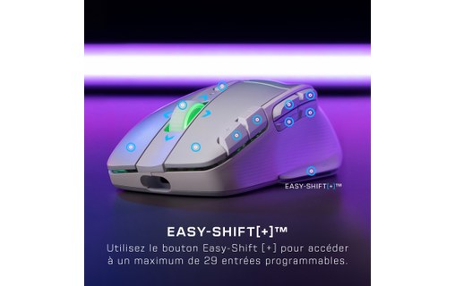 Souris Gaming sans fil Turtle Beach Kone XP Air - Blanche