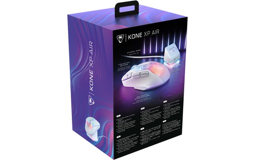 Souris Gaming sans fil Turtle Beach Kone XP Air - Blanche