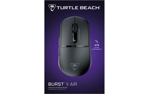 Souris Gaming sans fil Turtle Beach Burst II Air - Noire