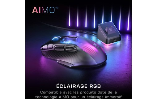 Souris Gaming sans fil Turtle Beach Kone XP Air - Noire