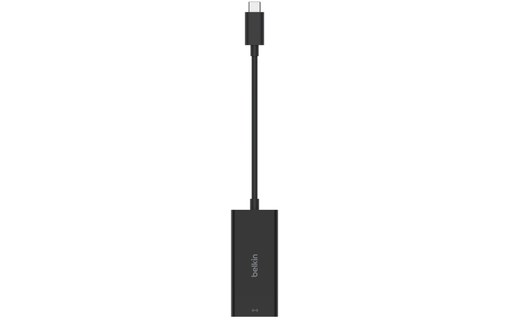 Adaptateur USB-C vers RJ45 Ethernet 2,5 Gbit/s - Belkin Connect - Noir
