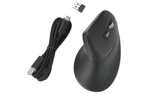 Souris sans fil Kensington Pro Fit Ergo MY630 EQ - Noire - Ergonomique