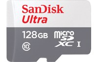 Carte microSDXC SanDisk Ultra 128 Go avec adaptateur SD, UHS-I