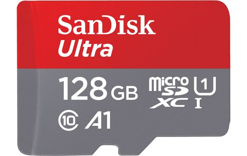 Carte microSDXC SanDisk Ultra 128 Go
