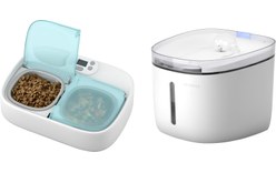 Pack Petoneer gamelle double et fontaine à eau connectée pour chats et chiens