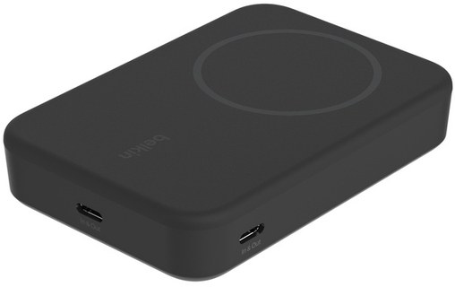 Batterie externe magnétique 10K avec Qi2 15 W - Belkin BoostCharge Pro noire