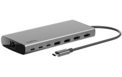 Station d'accueil USB-C 8 ports - Belkin Connect - 2x HDMI 4K + Ethernet Gigabit