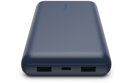 Batterie externe 74 Wh USB-C & USB-A 15 W - Belkin Boost Charge 20K - Bleue