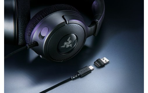 Casque gaming Razer Kraken V4 X, Noir