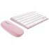 Clavier + Souris sans fil T'nB iClick Color - Rose
