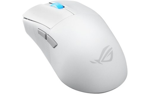 Souris Gaming sans fil Asus ROG Harpe Ace Mini - Blanche
