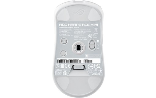 Souris Gaming sans fil Asus ROG Harpe Ace Mini - Blanche