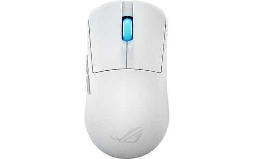 Souris Gaming sans fil Asus ROG Harpe Ace Mini - Blanche