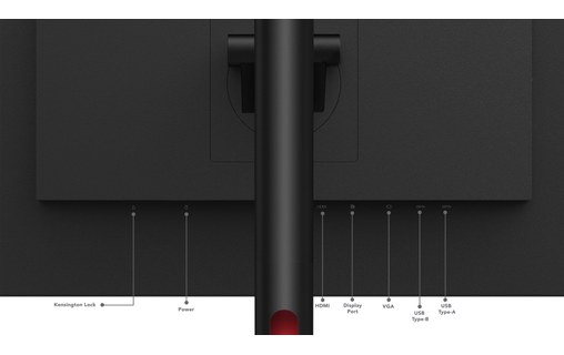 Écran 27" Lenovo ThinkVision T27i-30 - HDMI/DisplayPort/VGA
