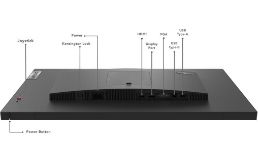 Écran 27" Lenovo ThinkVision T27i-30 - HDMI/DisplayPort/VGA