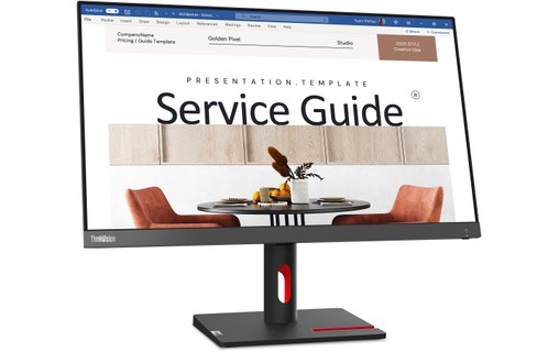Écran 23,8" Lenovo ThinkVision S24i-30 - HDMI/VGA