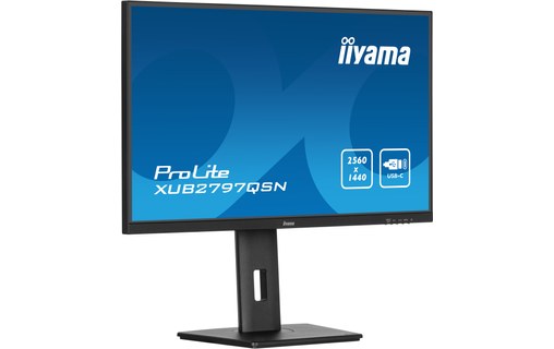 Écran 27" iiyama ProLite XUB2797QSN-B2 - USB-C