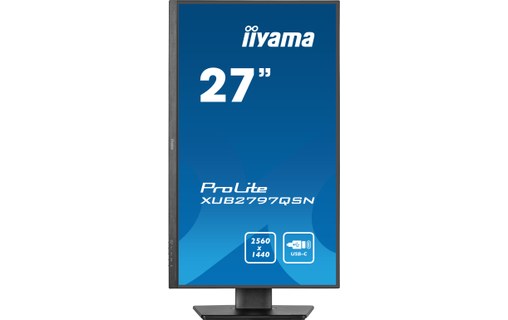 Écran 27" iiyama ProLite XUB2797QSN-B2 - USB-C