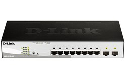 Switch Ethernet D-LINK DGS-1210-08P/E 8 ports - Manageable, PoE, L2