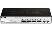 Switch Ethernet D-LINK DGS-1210-08P/E 8 ports - Manageable, PoE, L2