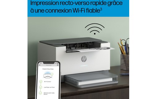 Imprimante laser HP LaserJet 6GW62F - WiFi, AirPrint, Bluetooth