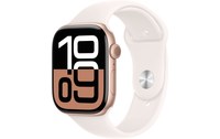 Apple Watch series 10 GPS + Cellular 46 mm Aluminium Or rose Bracelet Sport M/L