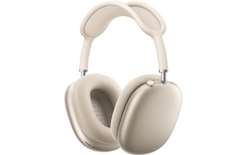 Casque Bluetooth Apple AirPods Max (2024) à réduction de bruit Lumière stellaire