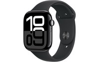 Apple Watch series 10 GPS+Cellular 46 Aluminium Noir de jais Bracelet Sport M/L