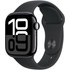 Apple Watch series 10 GPS + Cellular 42 mm Alu. Noir de jais B. Sport S/M