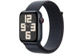 Apple Watch SE GPS + Cellular 44 mm Aluminium Minuit Boucle Sport Encre violette