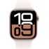 Apple Watch series 10 GPS + Cellular 42 mm Alu. Or rose B. Sport Rose tendre M/L